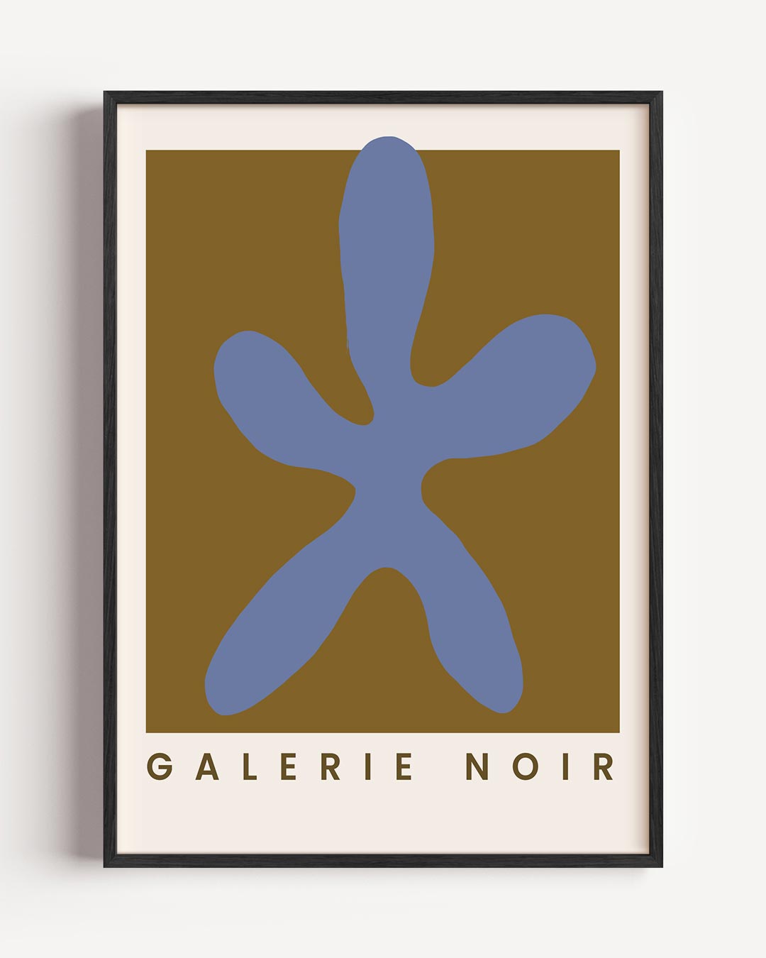 Galerie Noir Abstracte Vorm Poster-WallArtistic