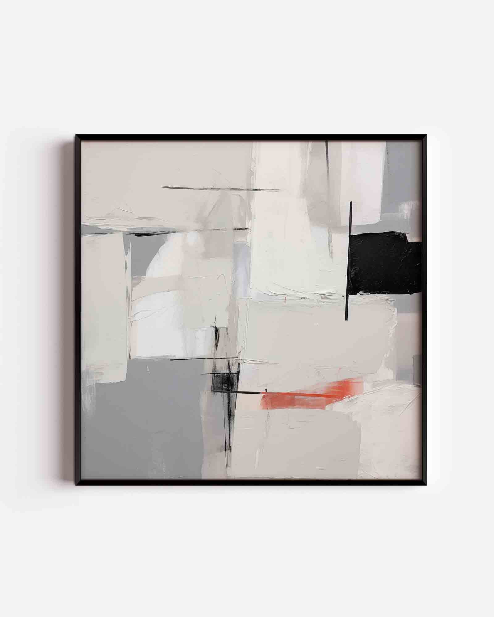 Abstracte vormen Poster