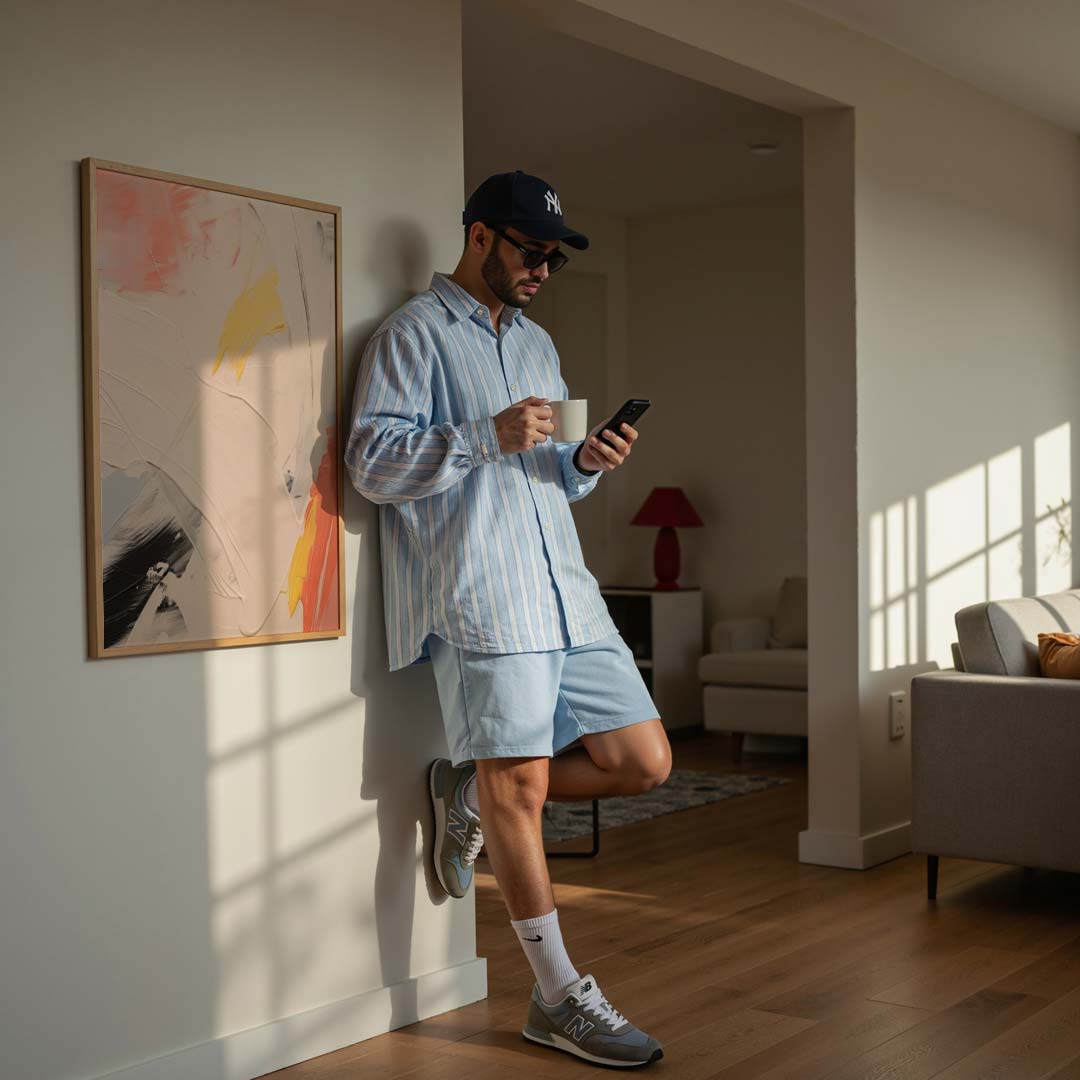 Abstracte Kleurenexplosie Poster-WallArtistic