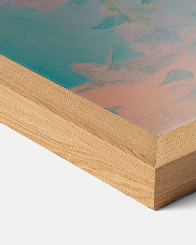 Inspirerende Bloem Expositie Poster-WallArtistic