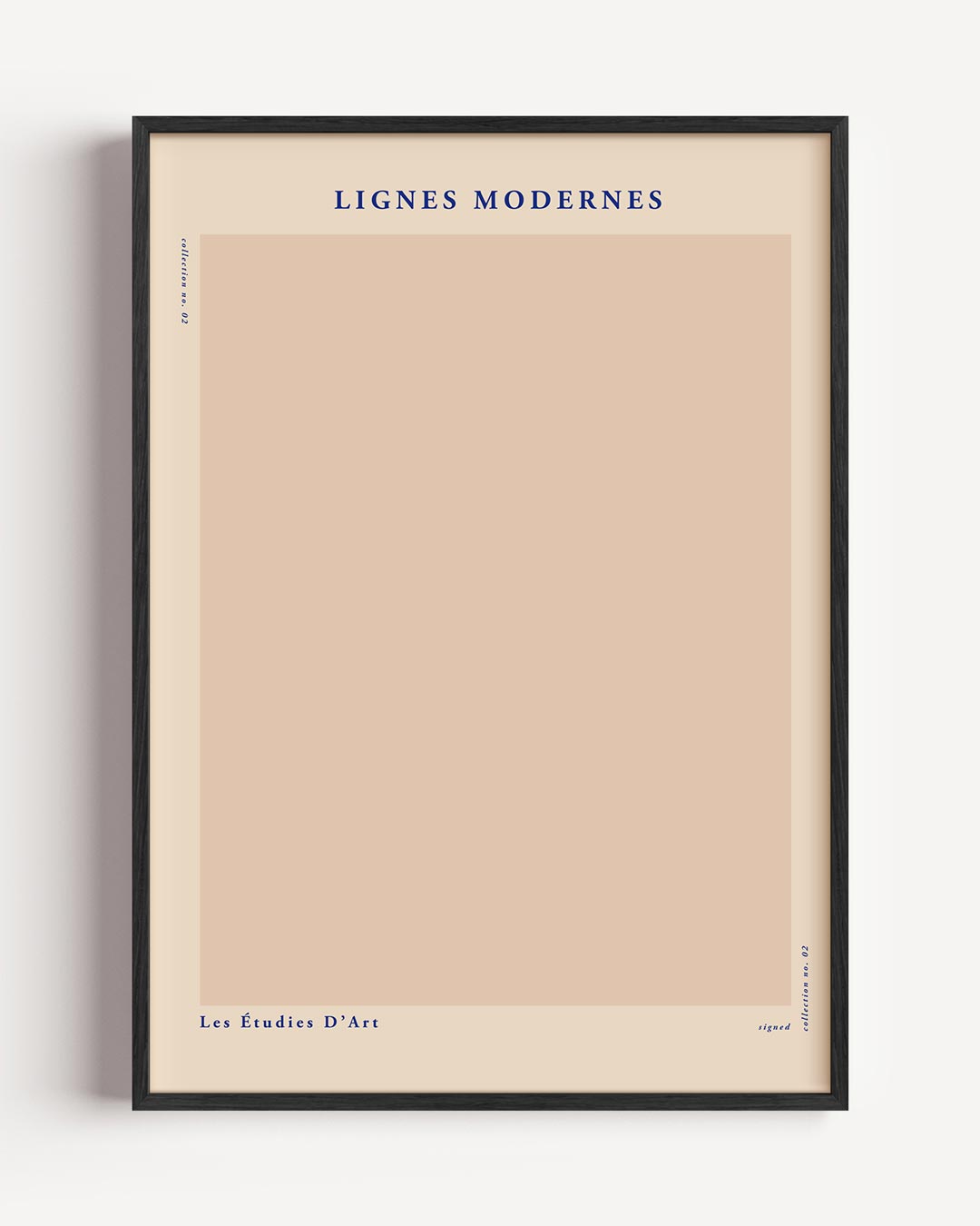 Moderne Lijnen Kunstposter-WallArtistic