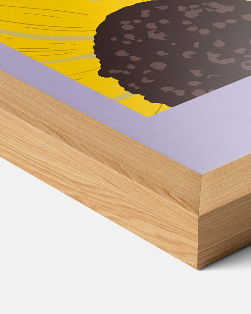 Zonnebloem Kunstposter-WallArtistic