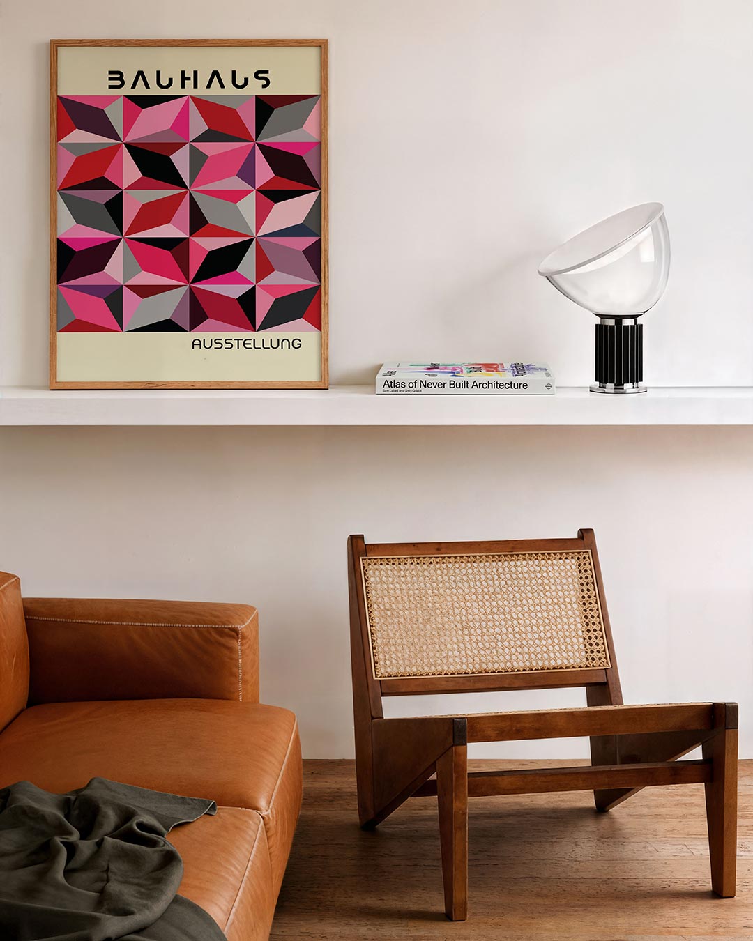 Vormritme en kleur Poster