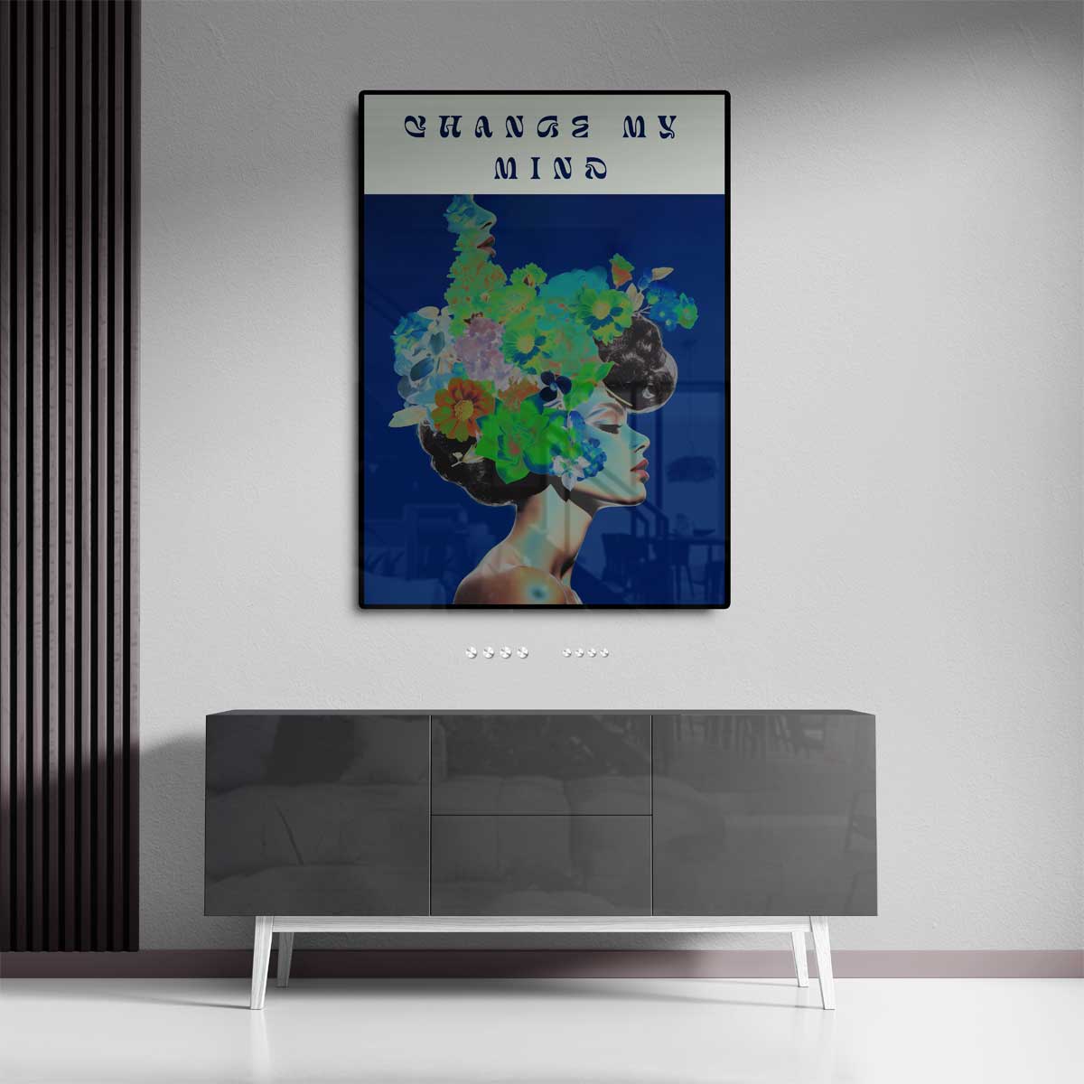 Bloemen van de Geest Kunstwerk-canvas-dibond-plexiglas-wanddecoratie-WallArtistic