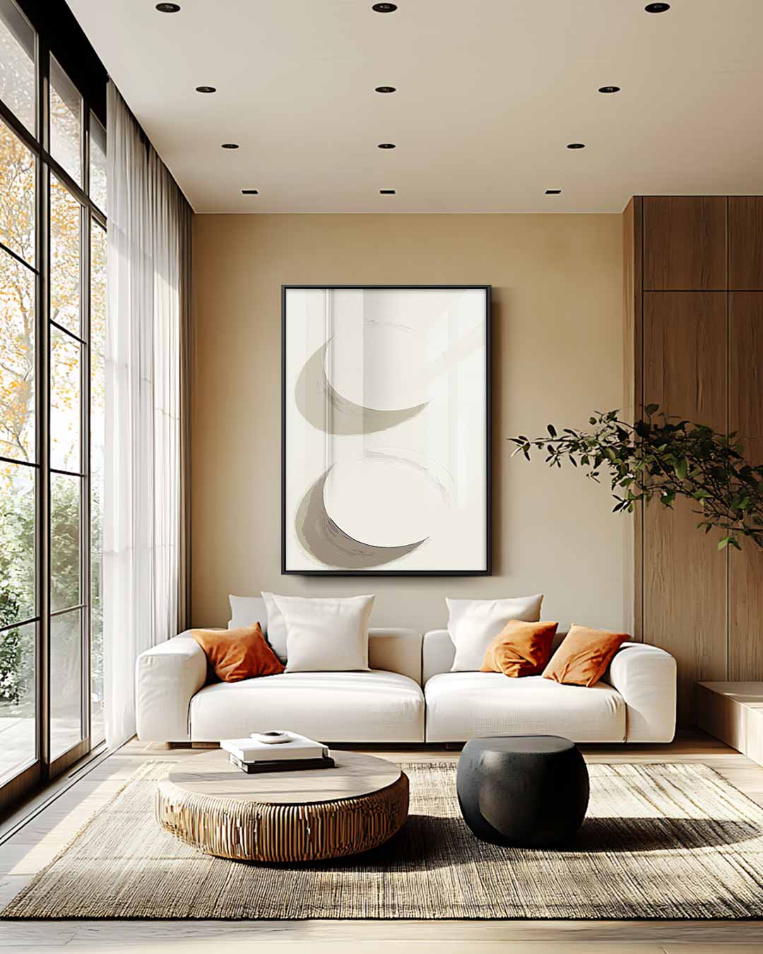 Dans van de Maan Kunstwerk-canvas-dibond-plexiglas-wanddecoratie-WallArtistic