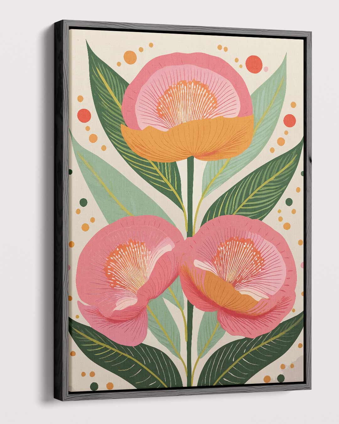 Bloemenpracht in Kleur Kunstwerk-canvas-dibond-plexiglas-wanddecoratie-WallArtistic