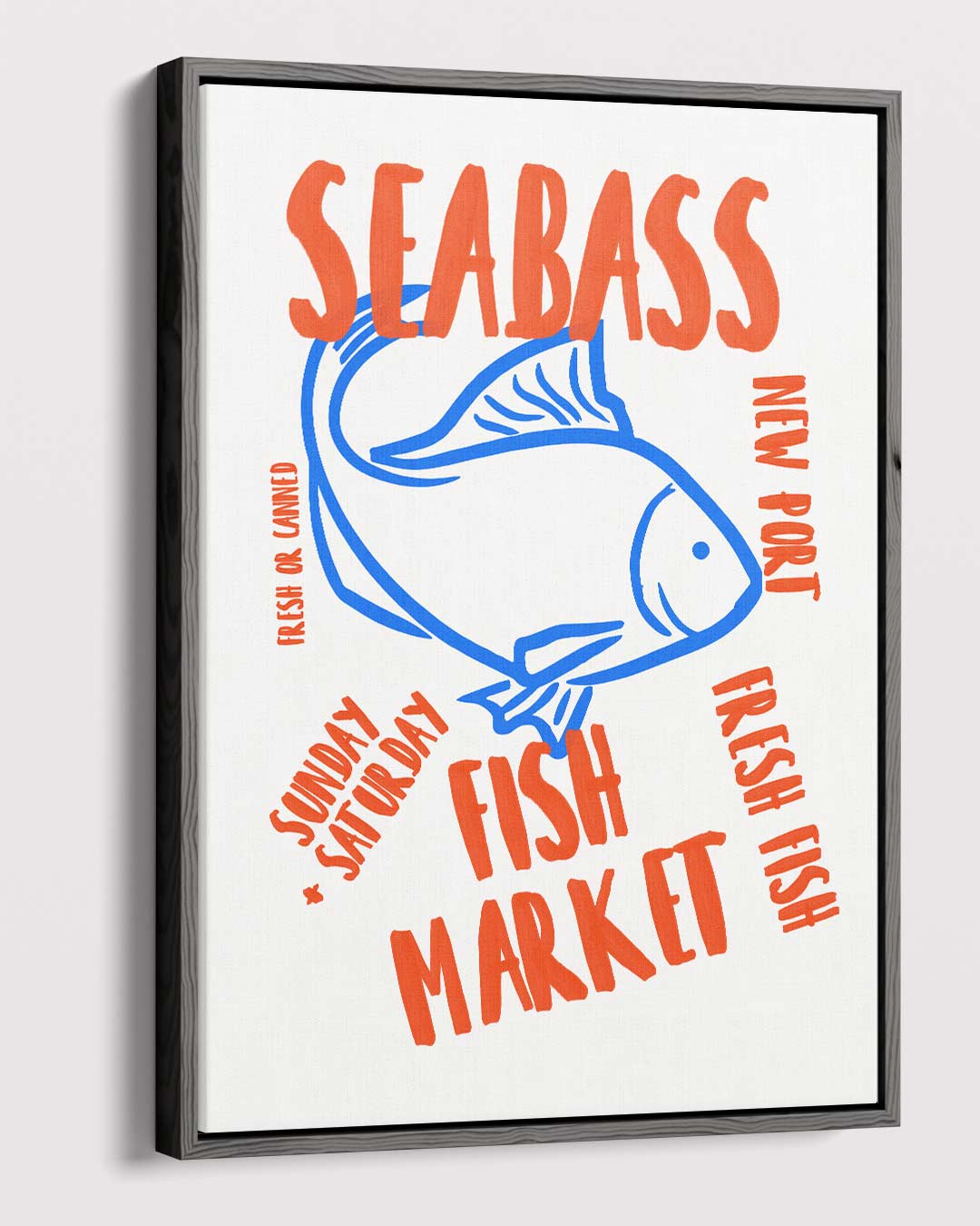 Vismarkt Poster