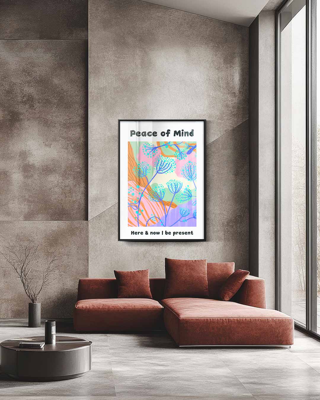Abstract kunstwerk Kunstwerk-canvas-dibond-plexiglas-wanddecoratie-WallArtistic