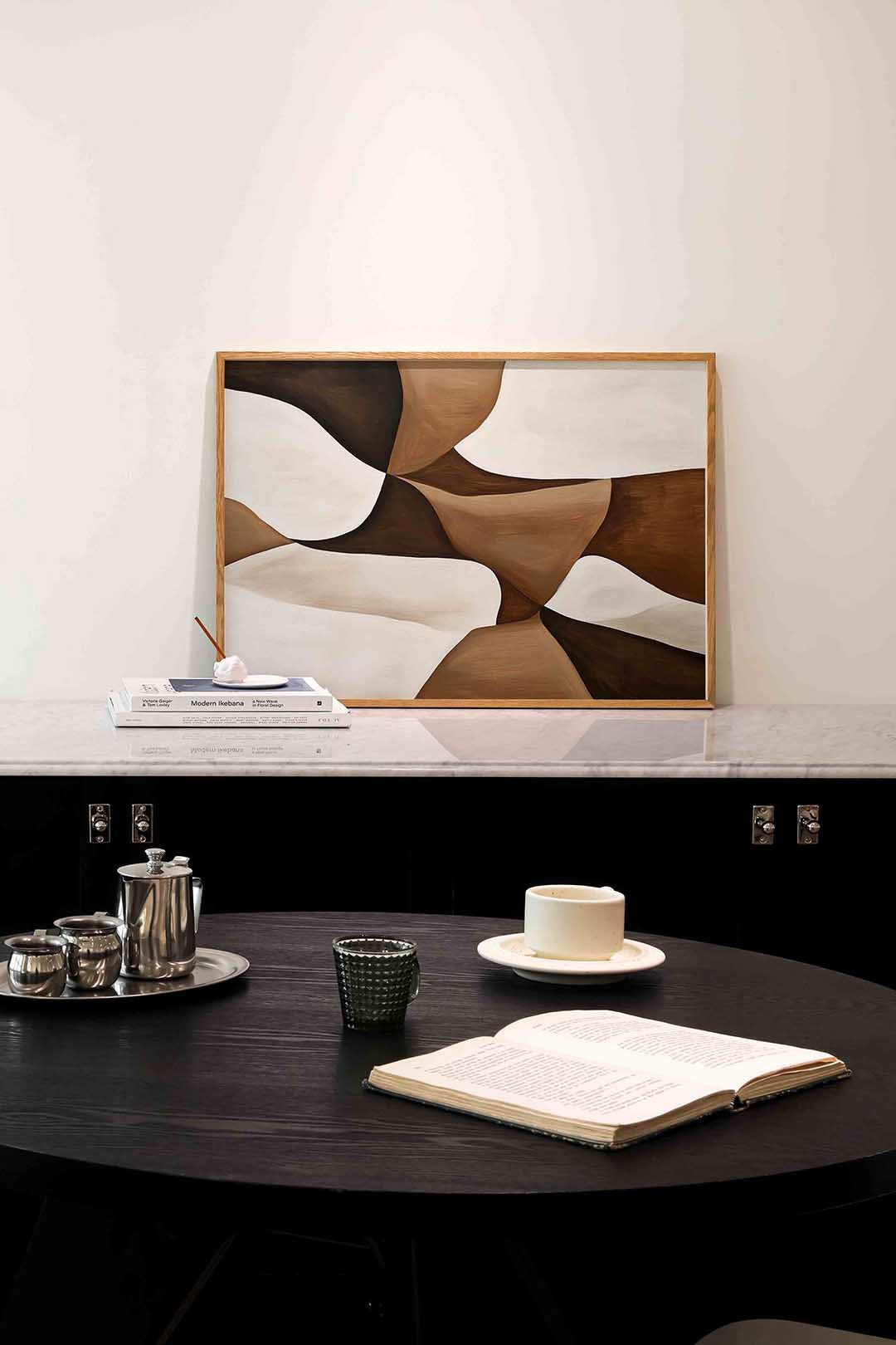 Abstracte vormen Poster