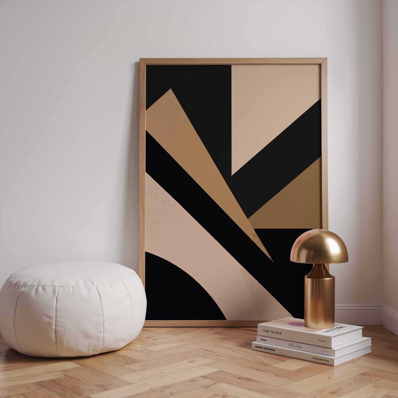 Moderne Abstracte Geometrische Poster