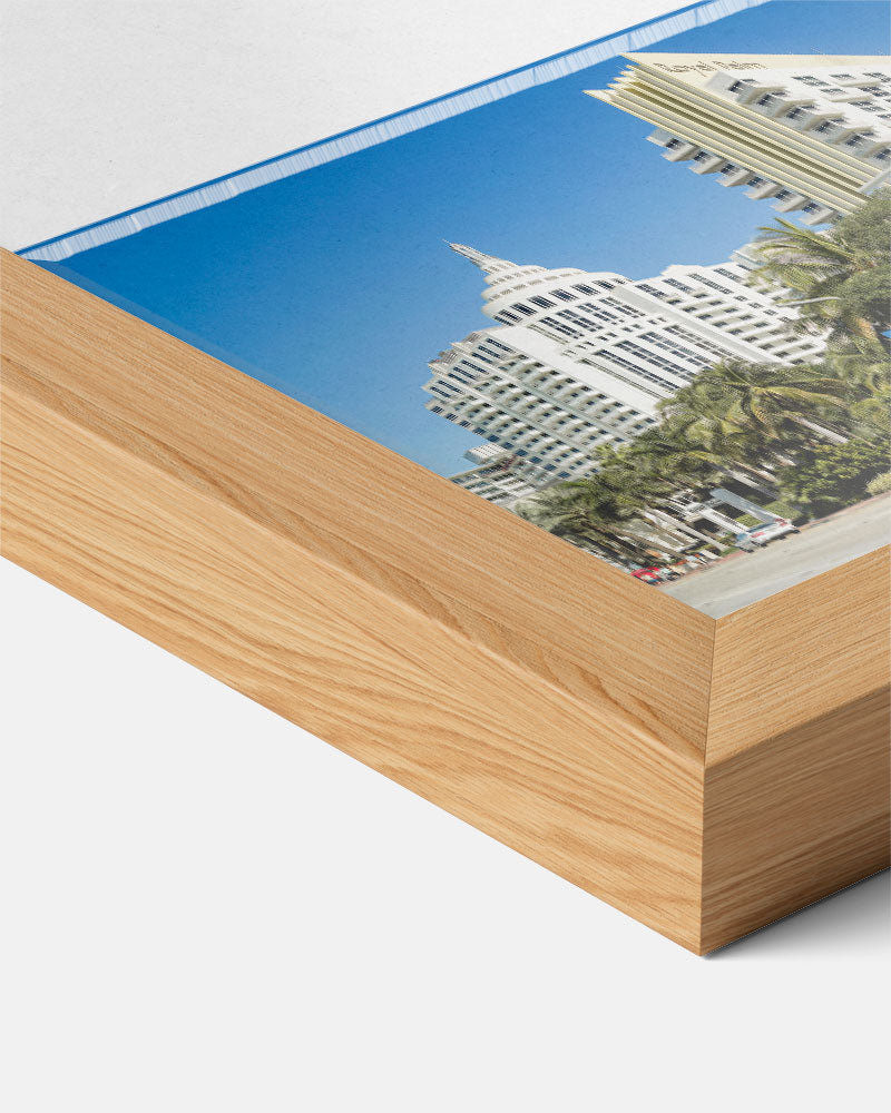 Zonnig Miami Art Deco Poster-WallArtistic