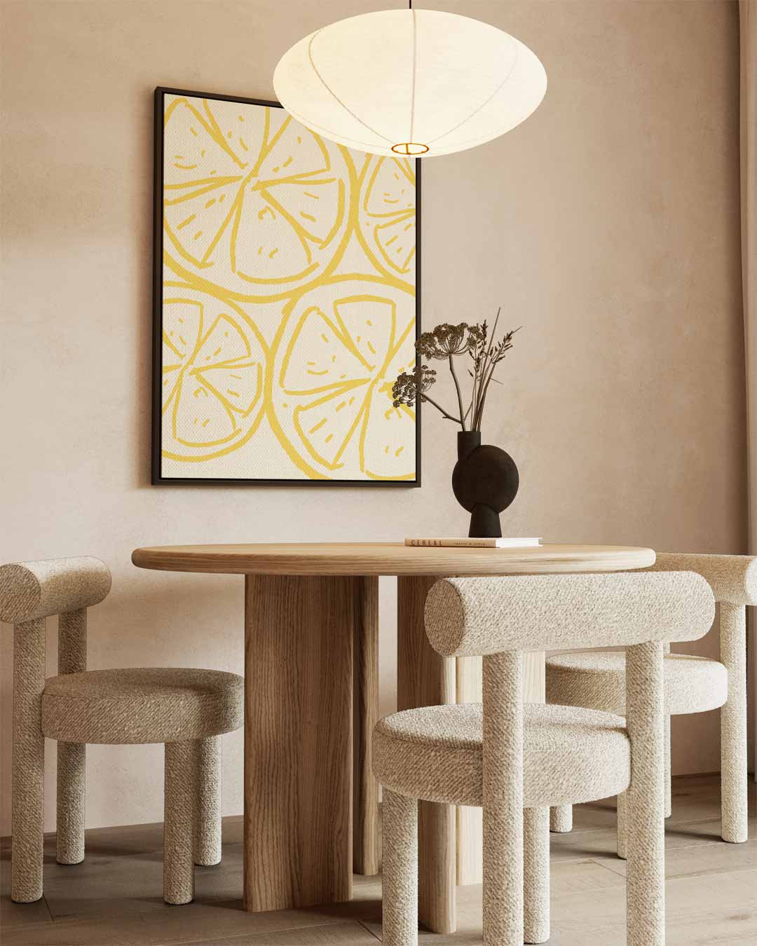 Citrus Zomer Kunstwerk-canvas-dibond-plexiglas-wanddecoratie-WallArtistic