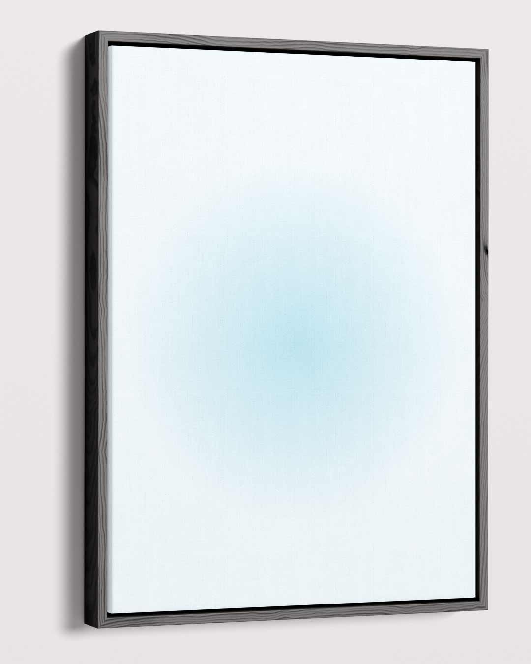 Zachte Blauwe Gloed Kunstwerk-canvas-dibond-plexiglas-wanddecoratie-WallArtistic