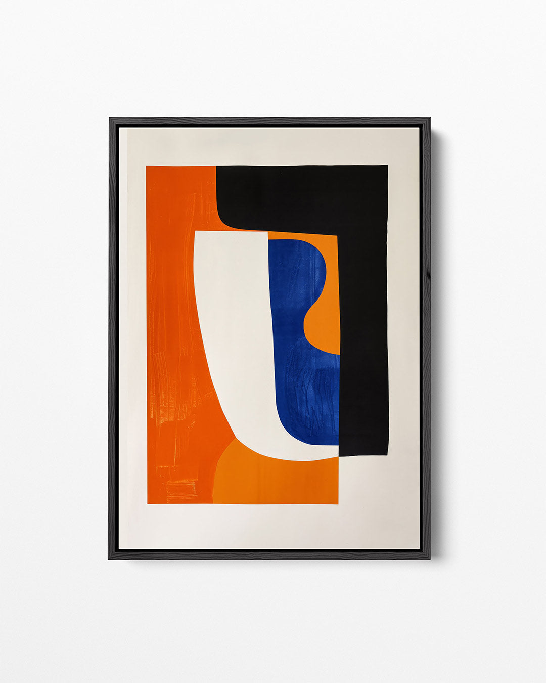 Geometrische vormen compositie Kunstwerk