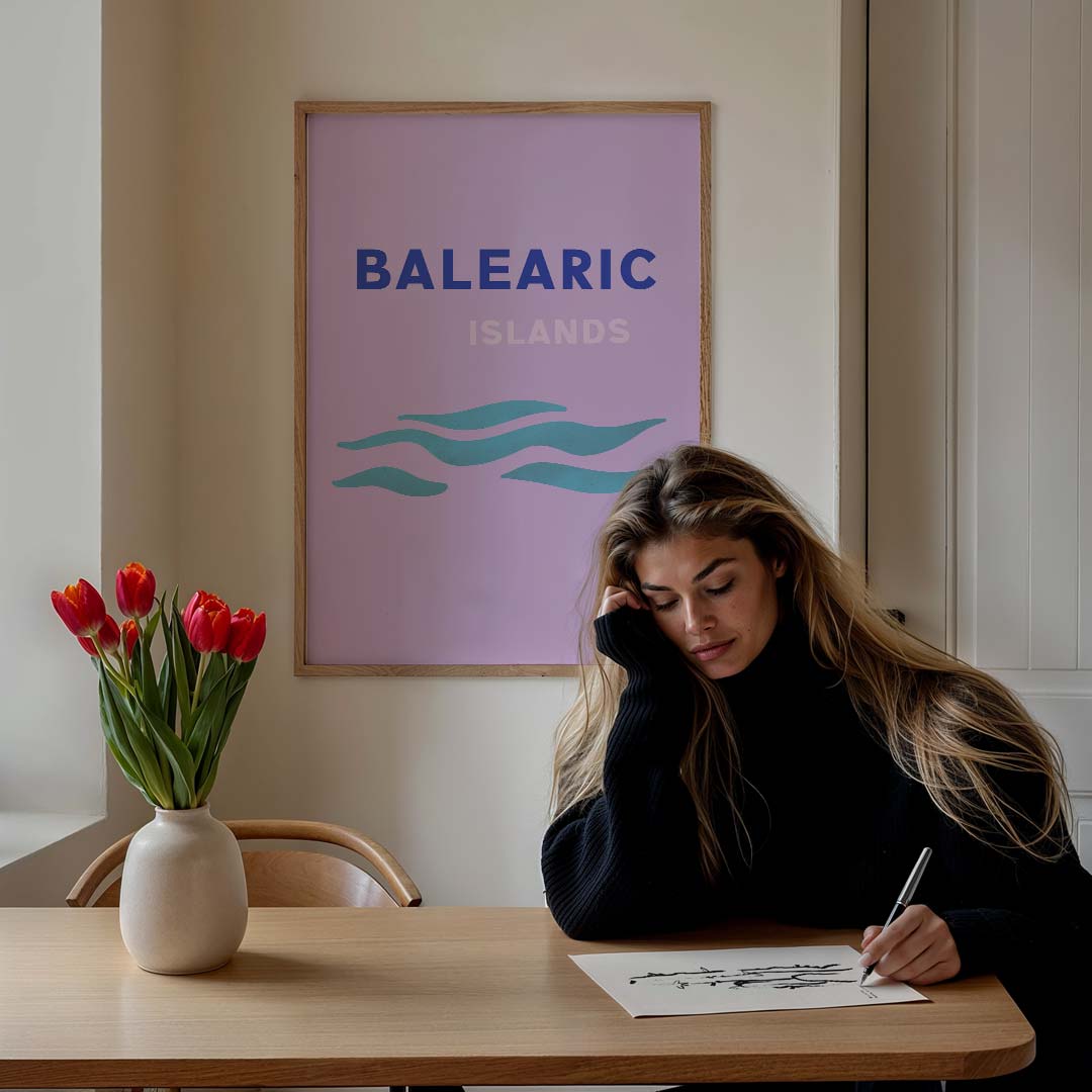 Droomachtige Balearische Eilanden Poster-WallArtistic