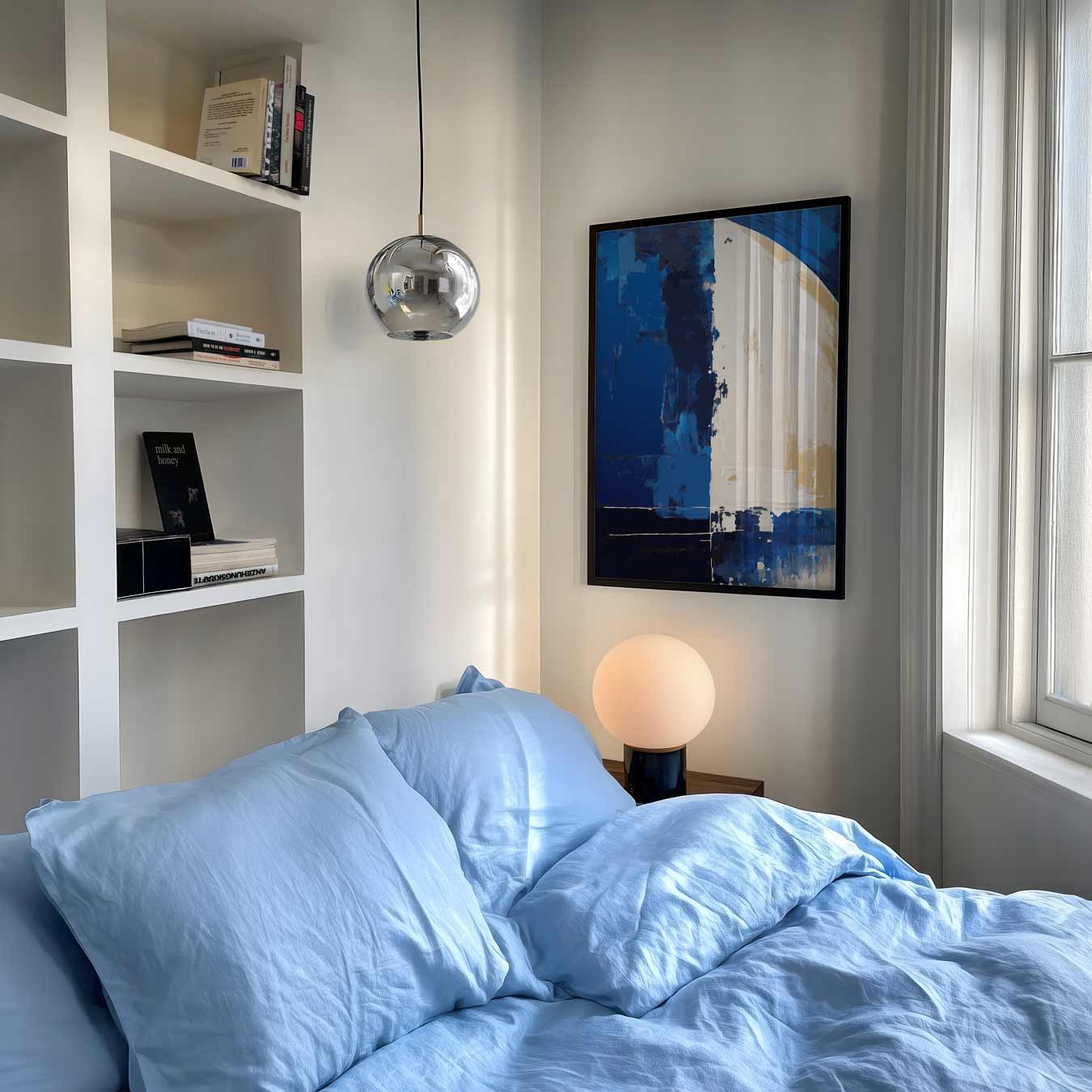 Abstracte Hemelse Harmonie Poster-WallArtistic