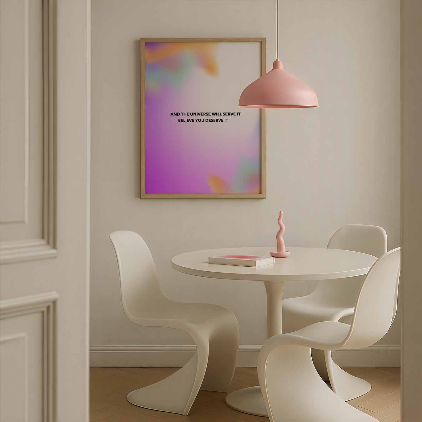 Believe You Deserve It Poster-WallArtistic