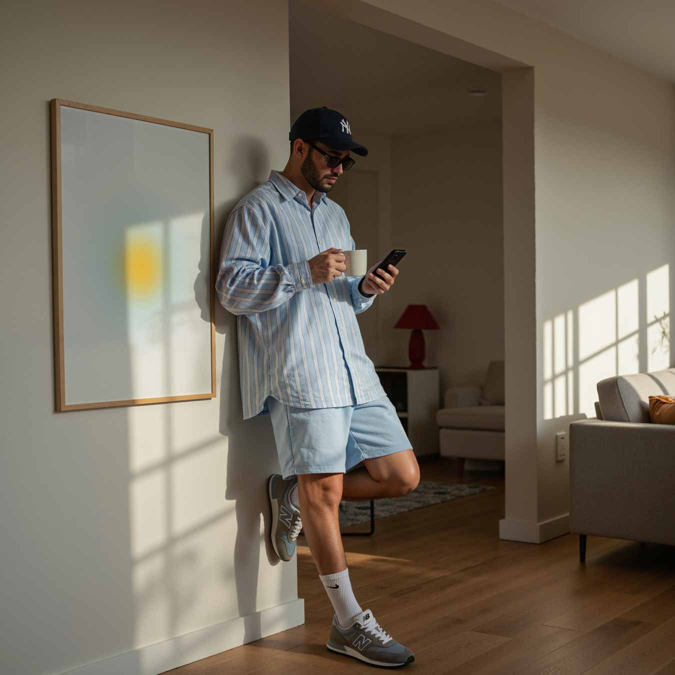 Zonnige Dagdroom Poster-WallArtistic