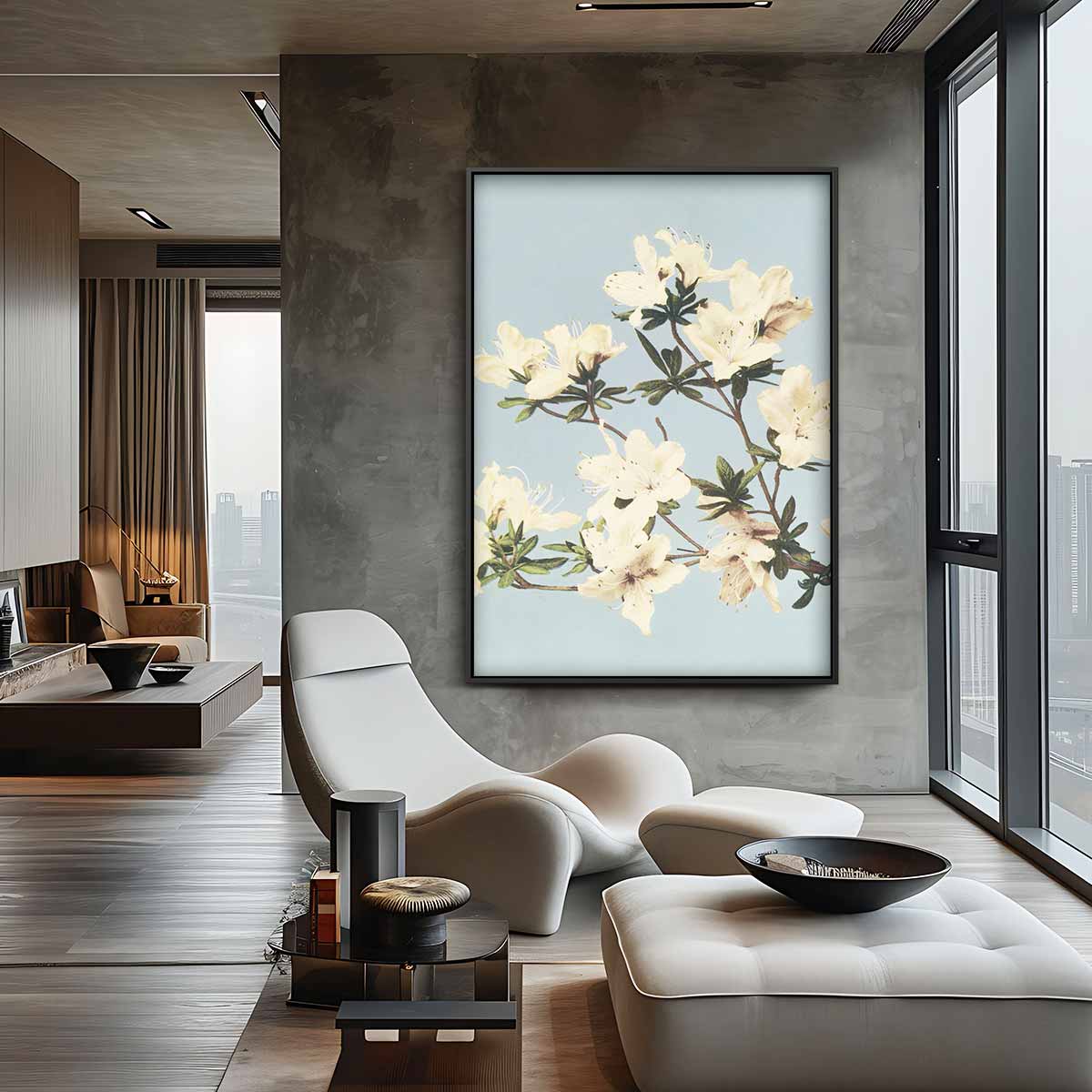 Bloesem in de Lente Kunstwerk-canvas-dibond-plexiglas-wanddecoratie-WallArtistic