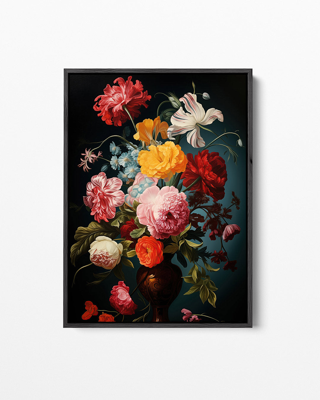 Bloemrijke compositie Kunstwerk
