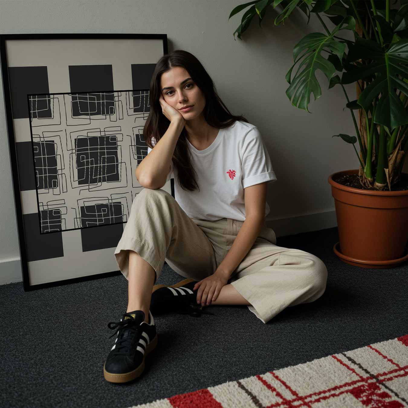 Modern Abstracte Kunstposter