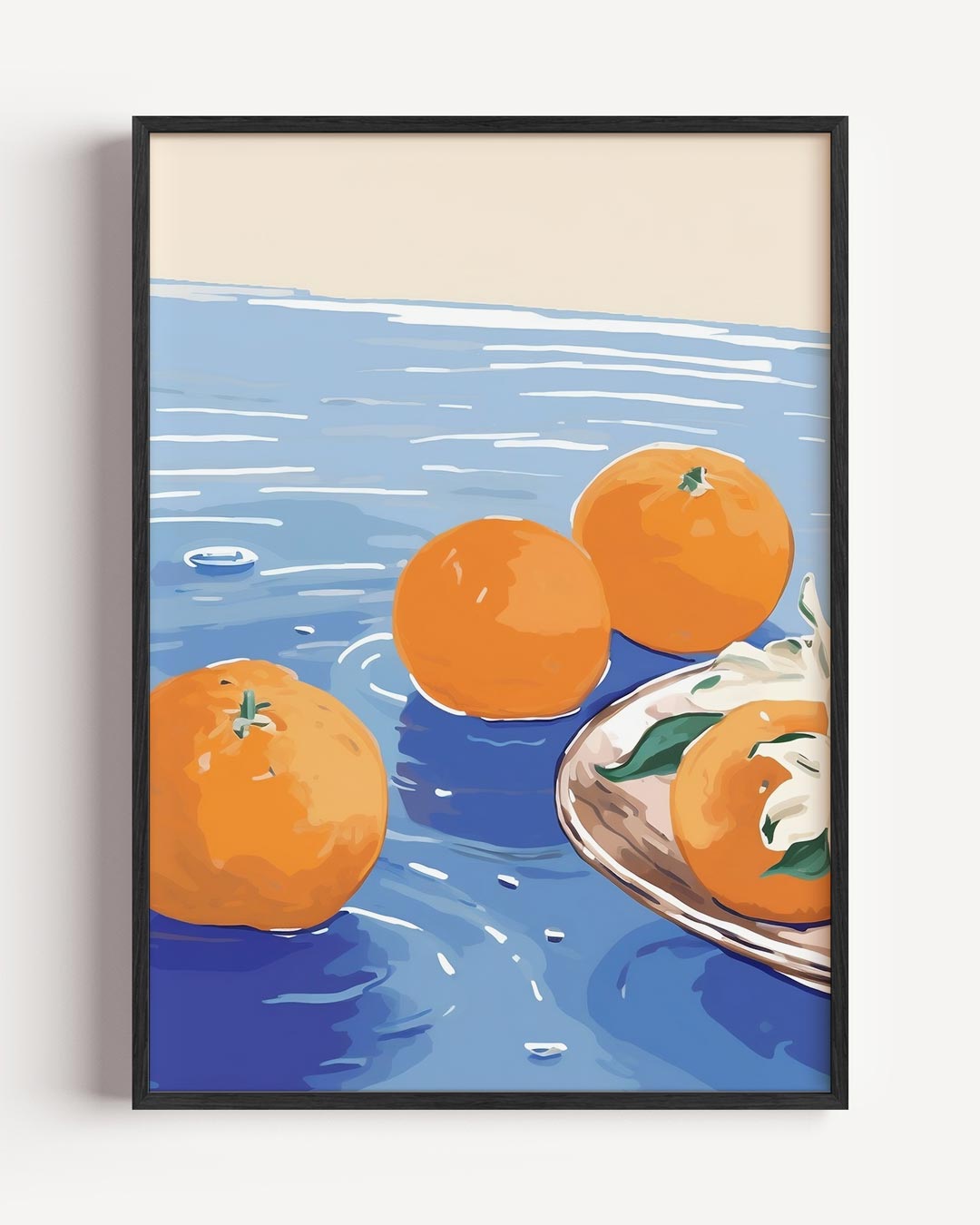 Zonnige Citrus Vibes Poster-WallArtistic