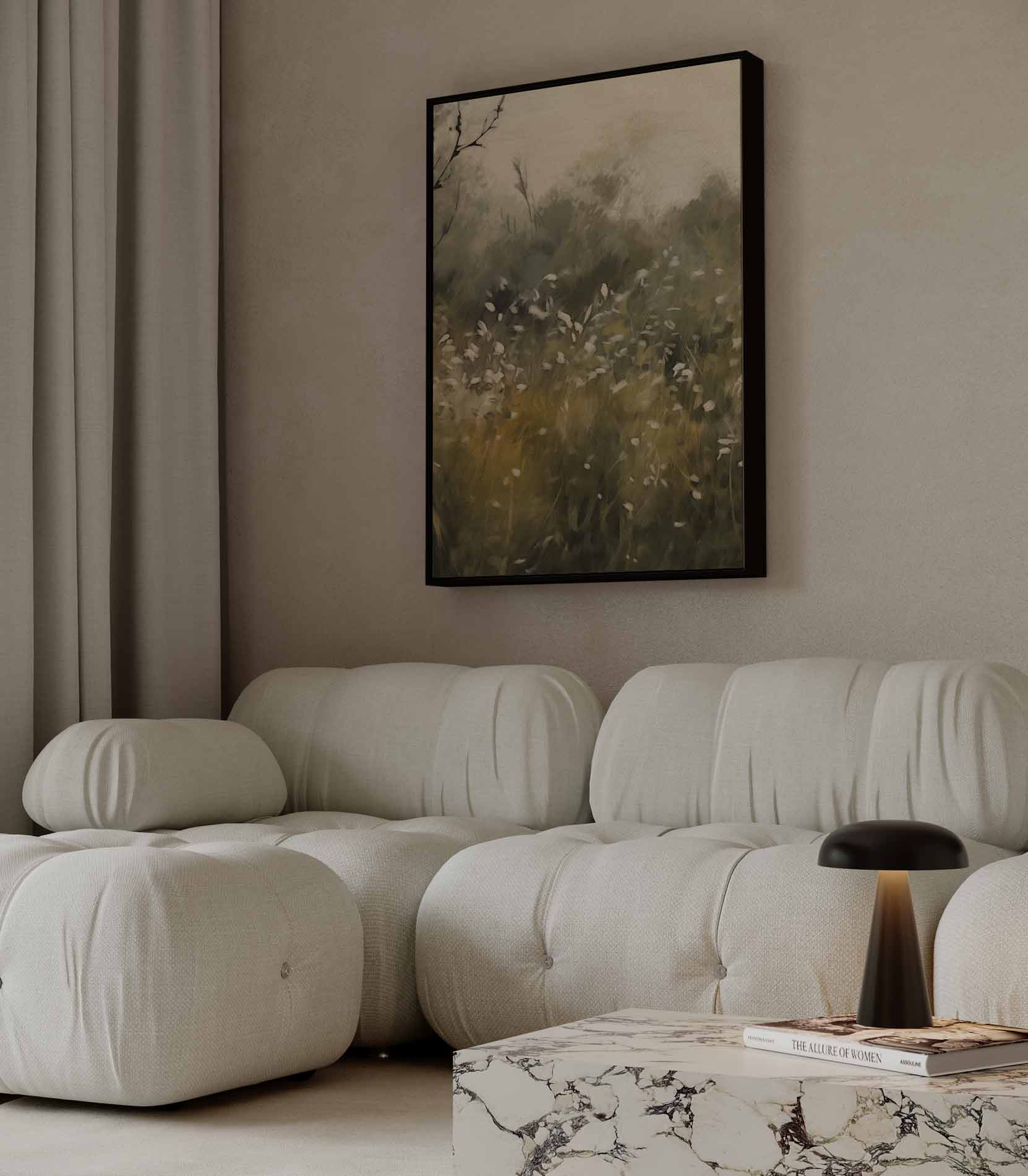 Sereniteit in de Wilde Natuur Kunstwerk-canvas-dibond-plexiglas-wanddecoratie-WallArtistic