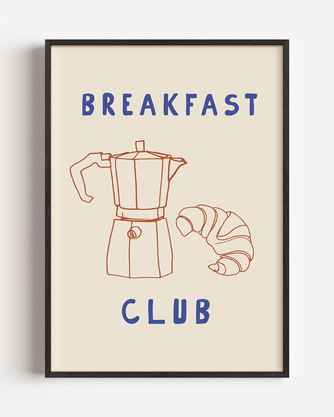 Breakfast Club Keukendecoratie Poster-WallArtistic