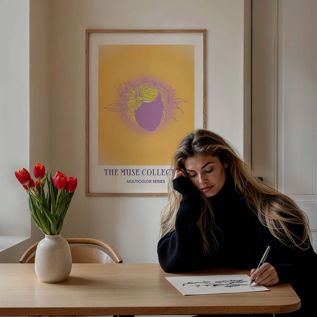 Vrouwelijke Inspiratie Poster-WallArtistic