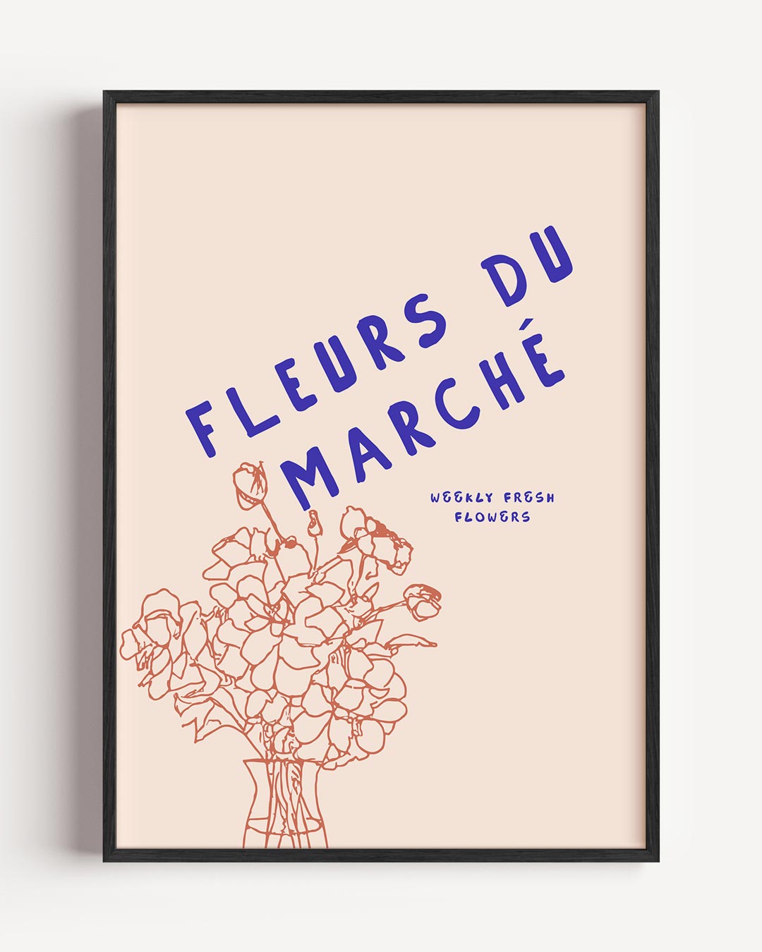 Fleurs Du Marché Poster-WallArtistic