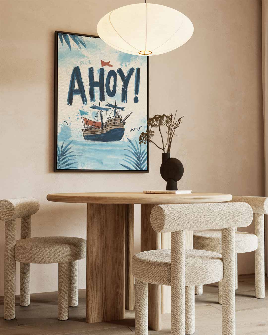 Maritiem Avontuur Schilderij Kunstwerk-canvas-dibond-plexiglas-wanddecoratie-WallArtistic