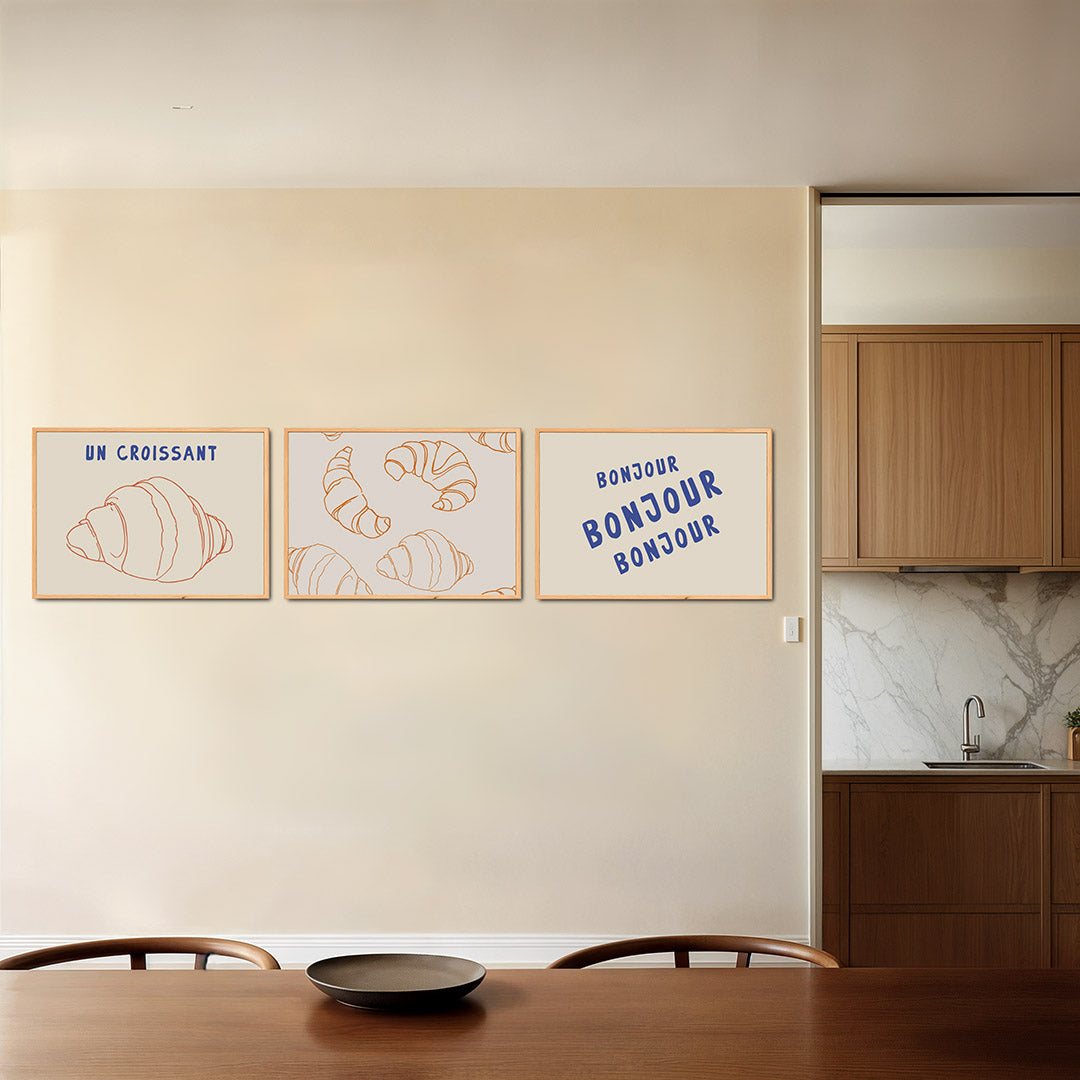 Lijnen en eenvoud Posterset