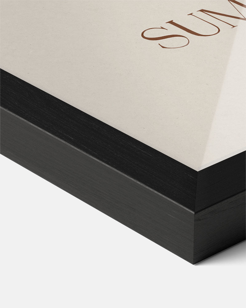 Zomerse Flamingo Poster-WallArtistic