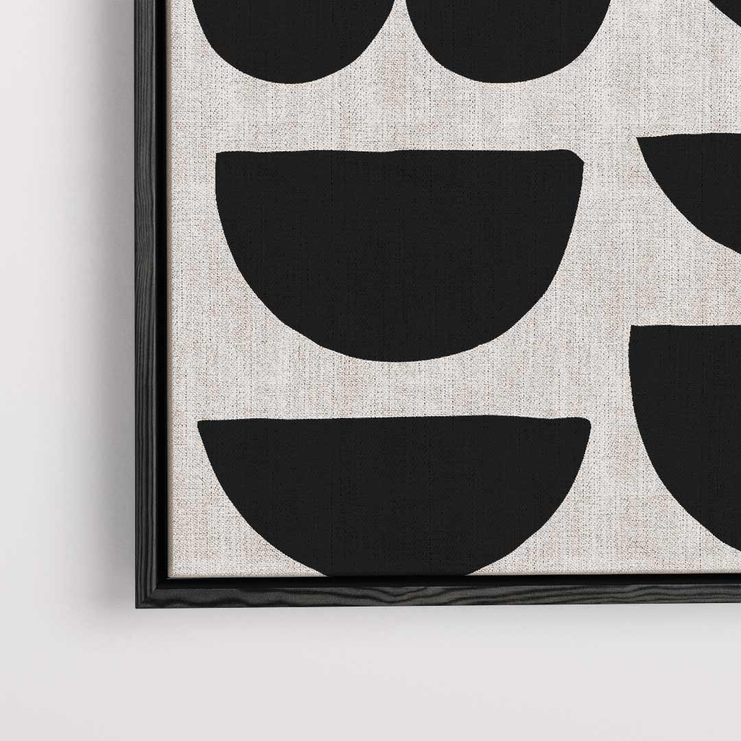 Geometrische Schaduwpatronen Kunstwerk-canvas-dibond-plexiglas-wanddecoratie-WallArtistic