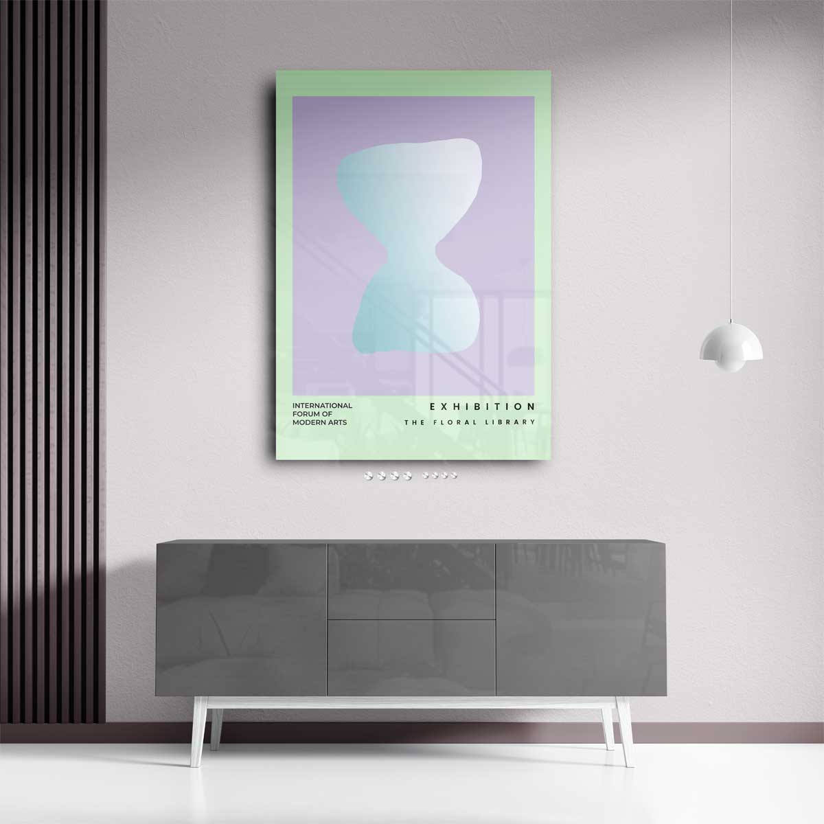 De Bloemenbibliotheek Expositie Poster
