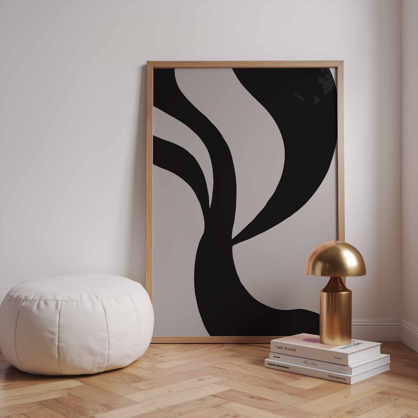 Organische Abstractie Poster-WallArtistic