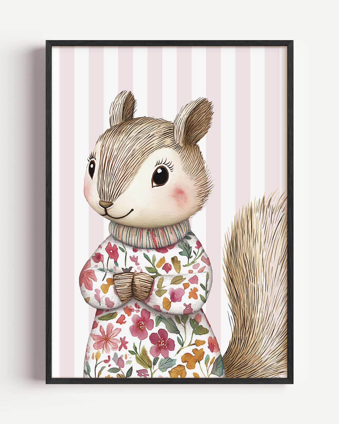Schattige Eekhoorn Poster-WallArtistic