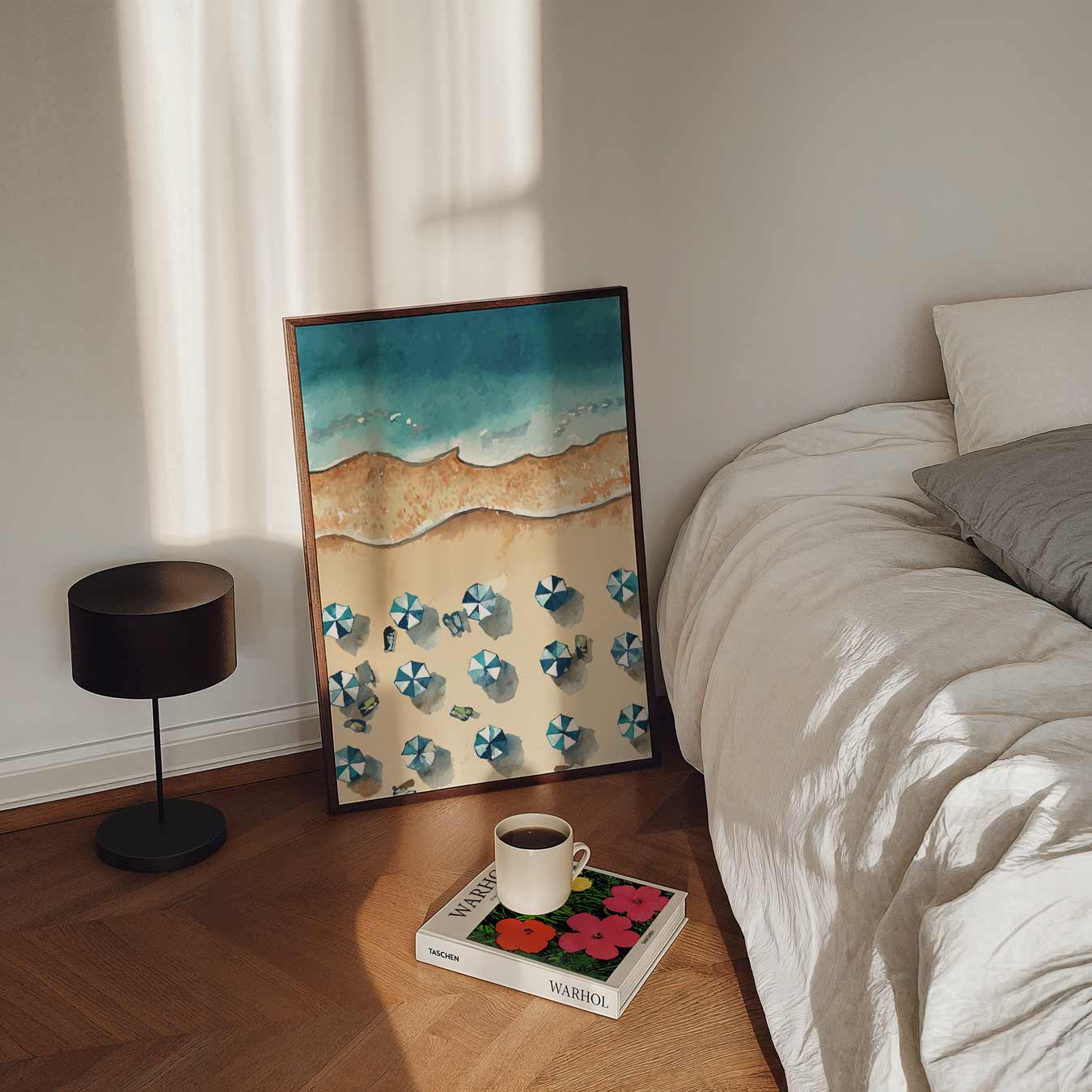 Stranddag Droomposter-WallArtistic