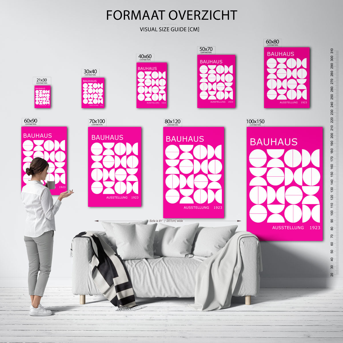 Vormen en vlakken Poster
