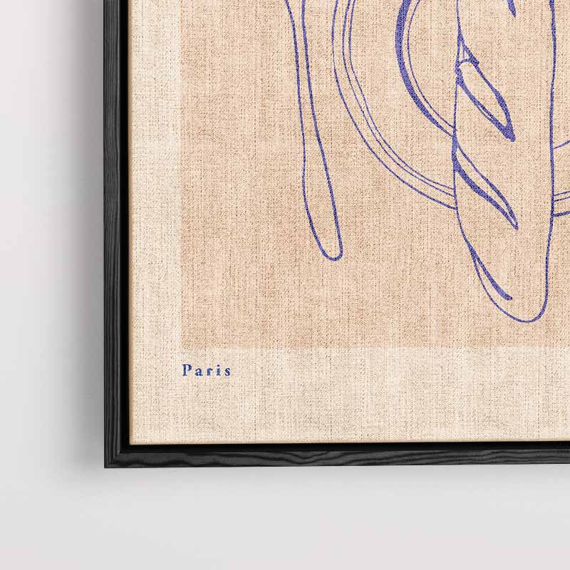 Franse Ontbijtschets Kunstwerk-canvas-dibond-plexiglas-wanddecoratie-WallArtistic