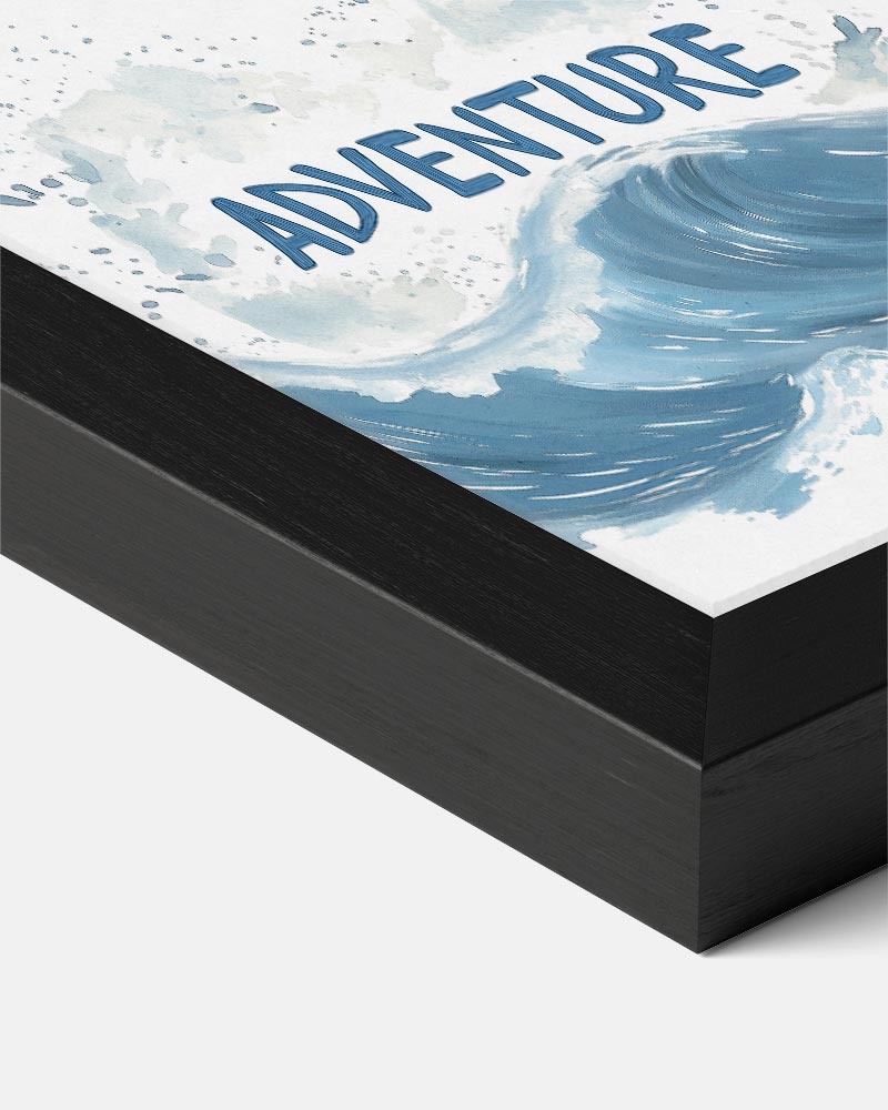 Avontuurlijke Golf Poster-WallArtistic