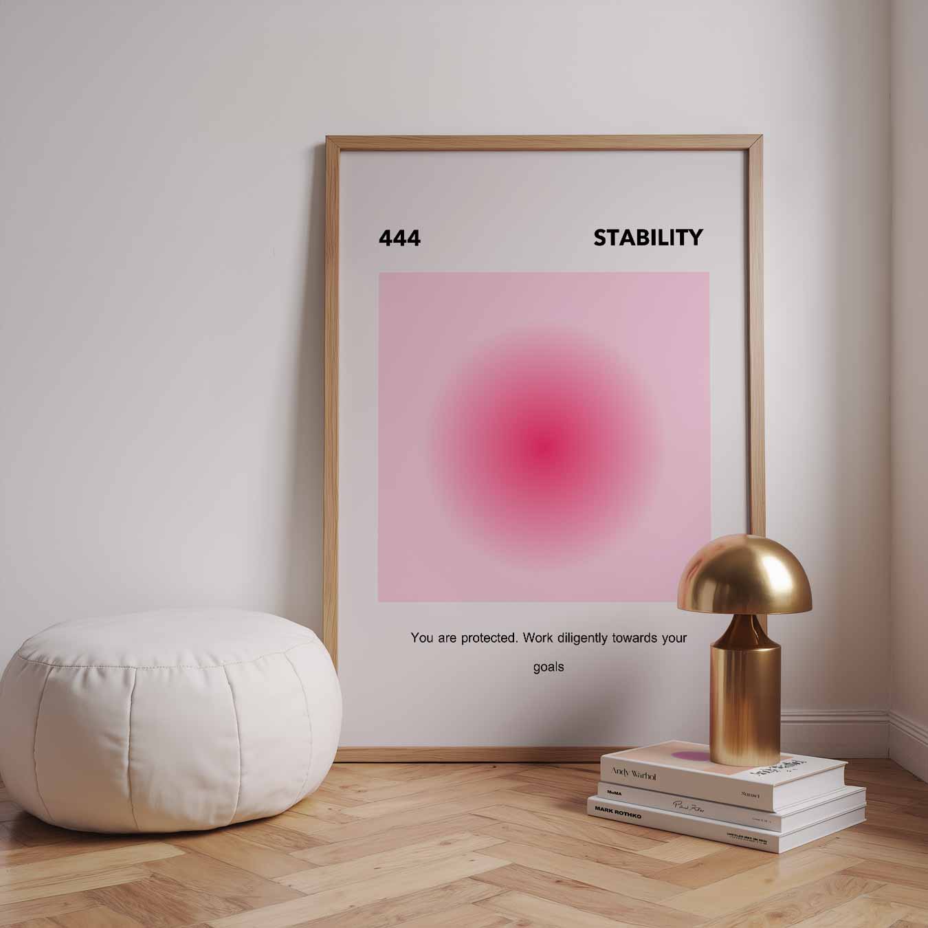 Inspirerende "Stability 444" Poster