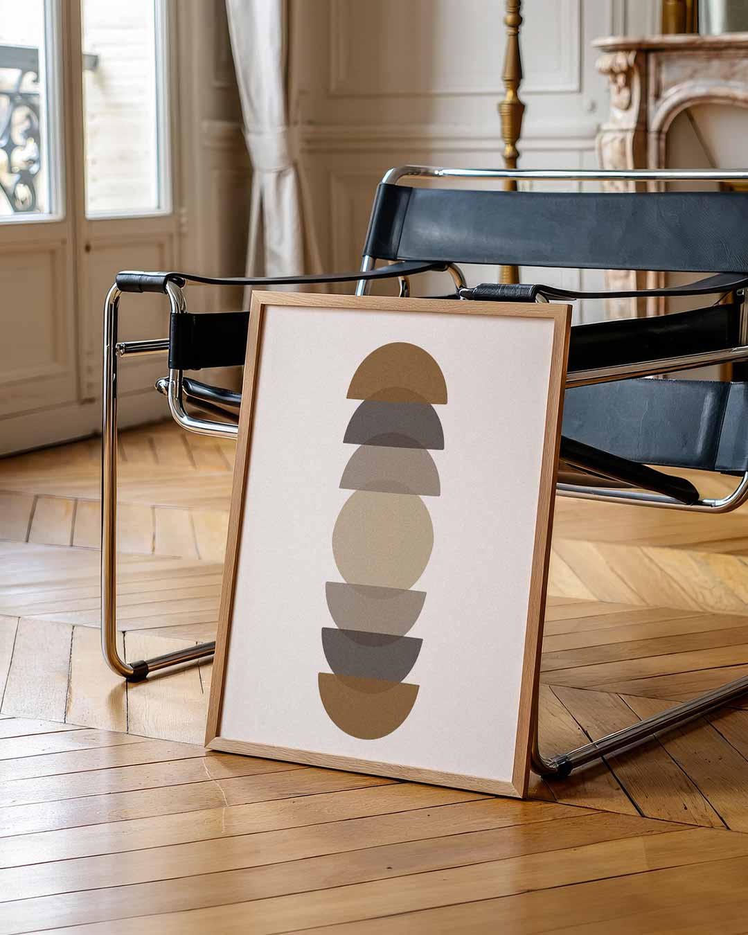 Zen Cirkel Harmonie Poster-WallArtistic