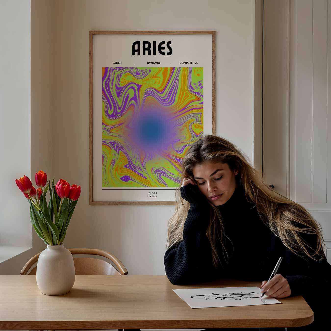 Aries Poster-WallArtistic