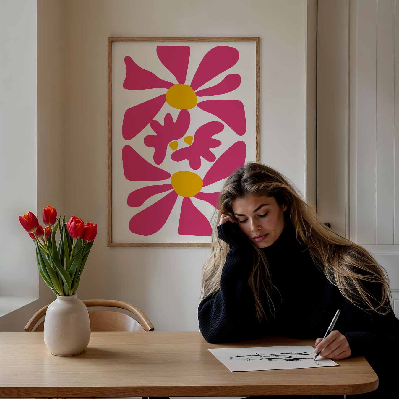 Bloemenfeest Wall Art Poster