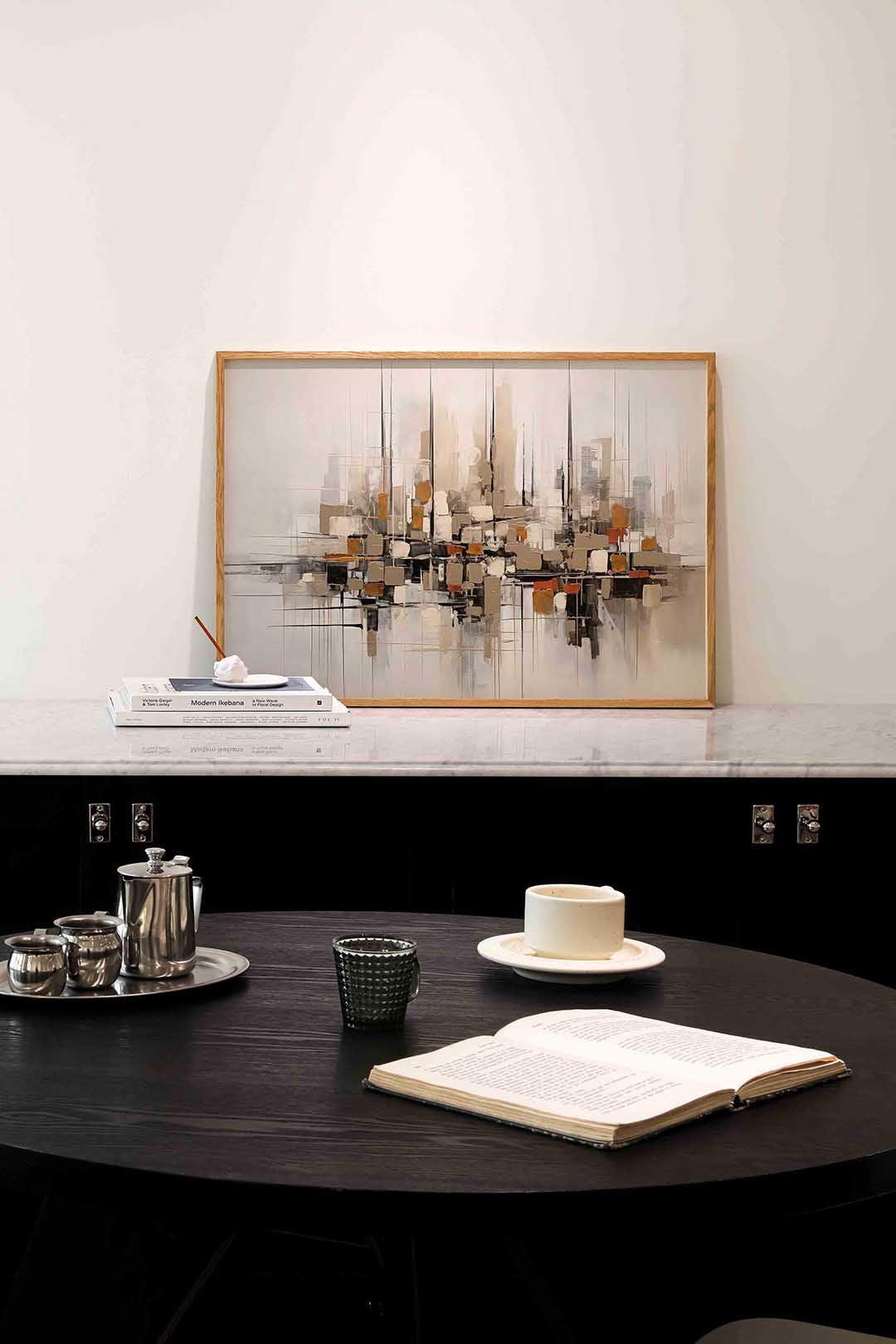 Abstracte vormen Poster