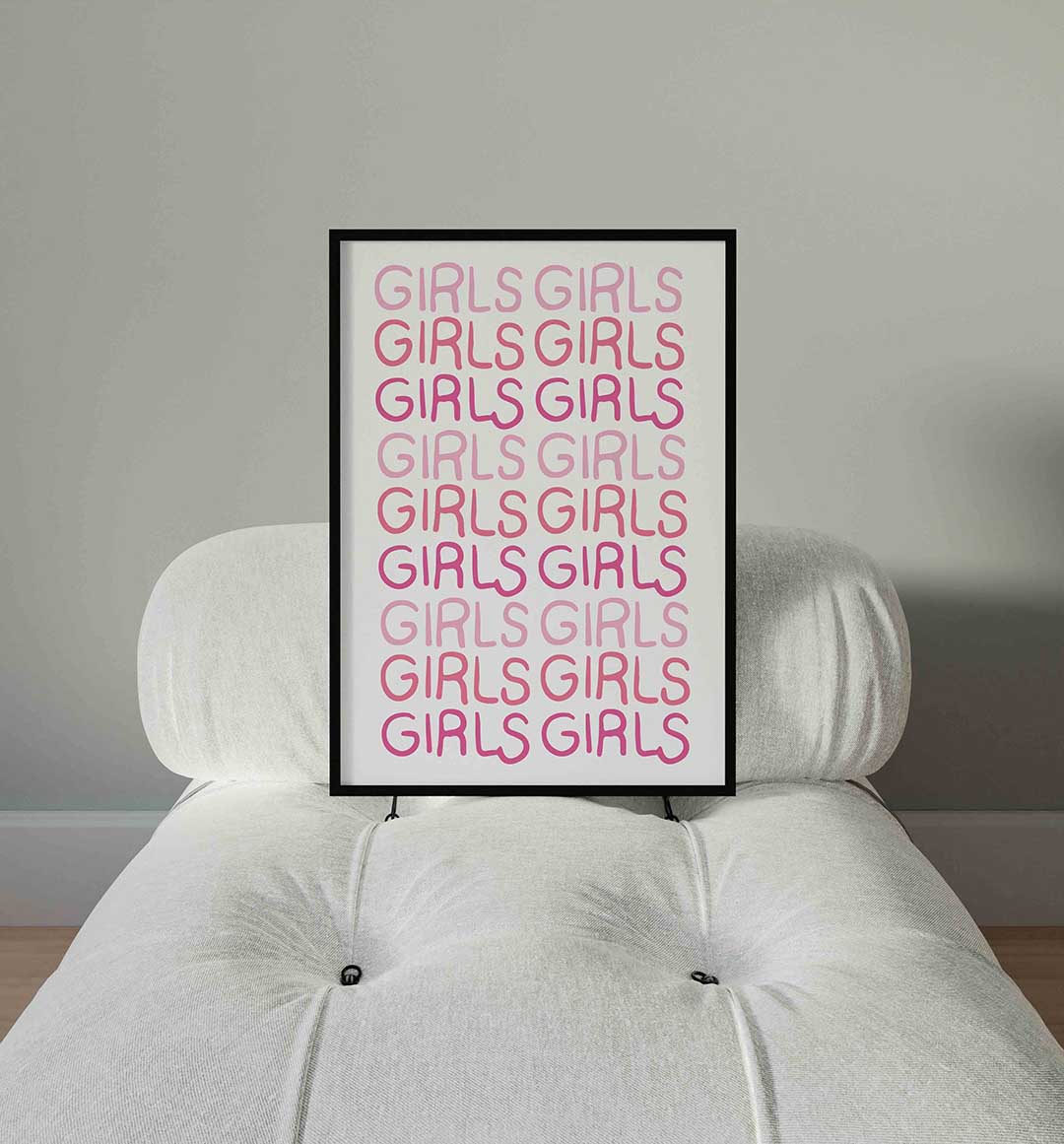Meisjes herhaling Poster