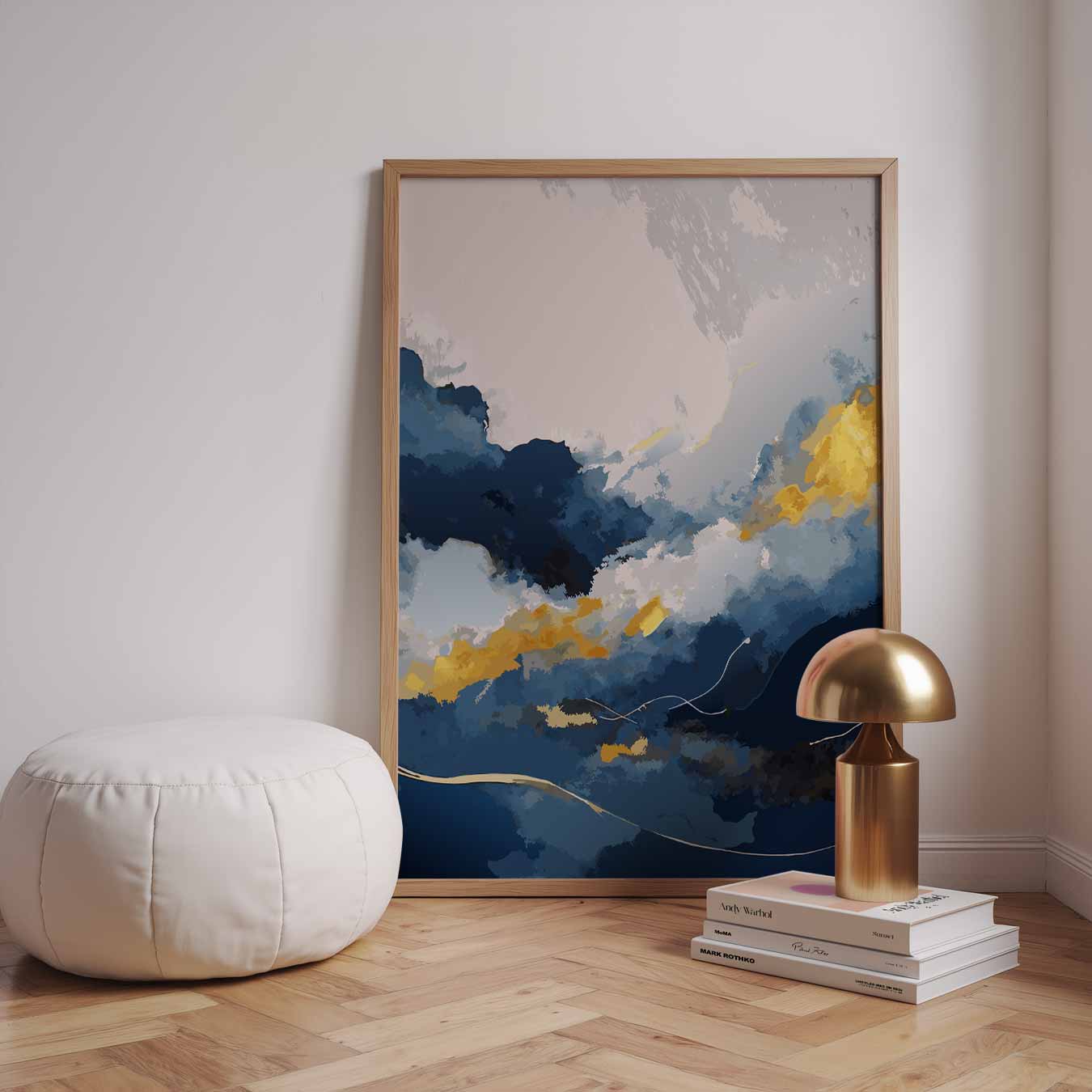 Dromerige Lucht Abstract Poster