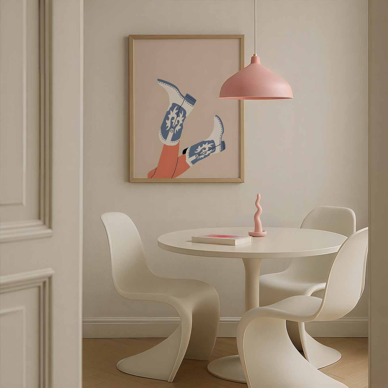 Western Chic Poster-WallArtistic
