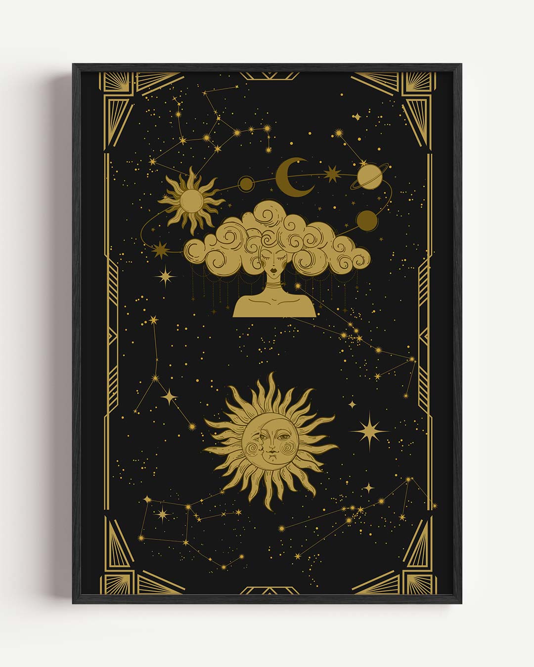 Mystieke Sterrenhemel Poster